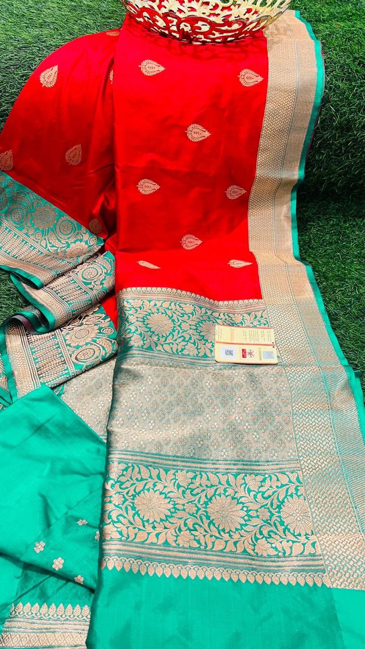 Khan-katan-silk | Banarasi Sarees in Katan Silk