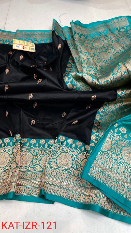 Bhrigusha | Katan Silk Banarasee Saree