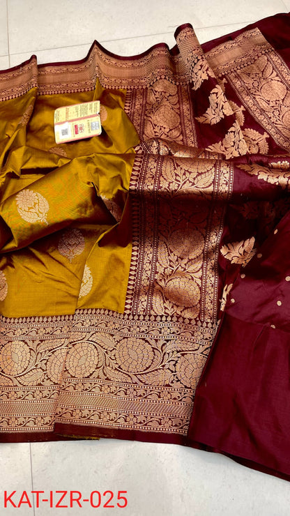 Baidari | Katan Silk Banarasee Saree