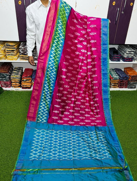 Heera | Pure silk ikat saree