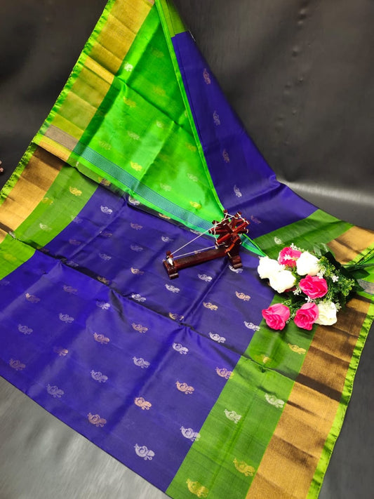 Uma | Pure silk uppada saree