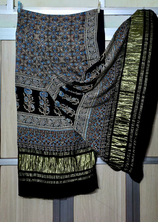 Abhvesh  | Ajrakh Dupatta