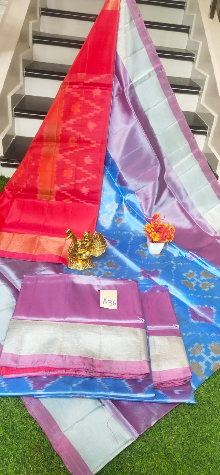 Srivalli-ikkat | ikat design silk sarees