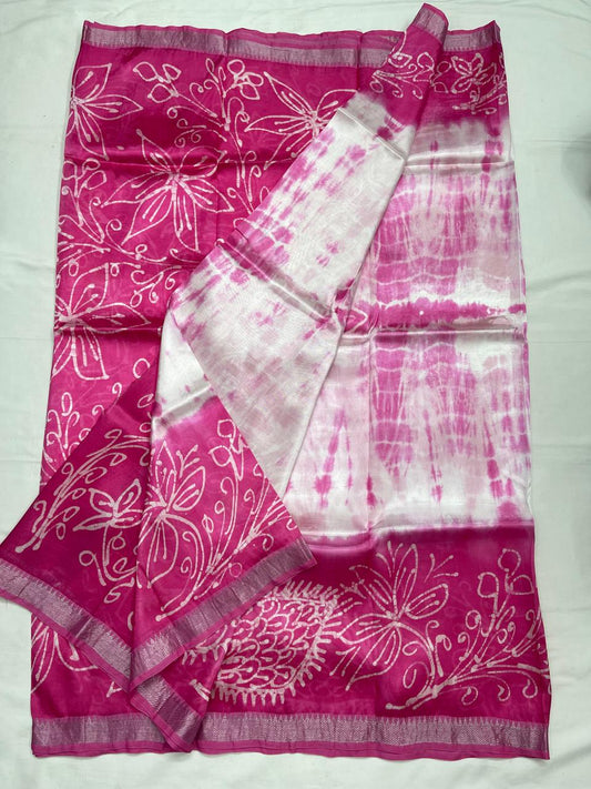Snehalata | Shibori Mangalagiri Saree