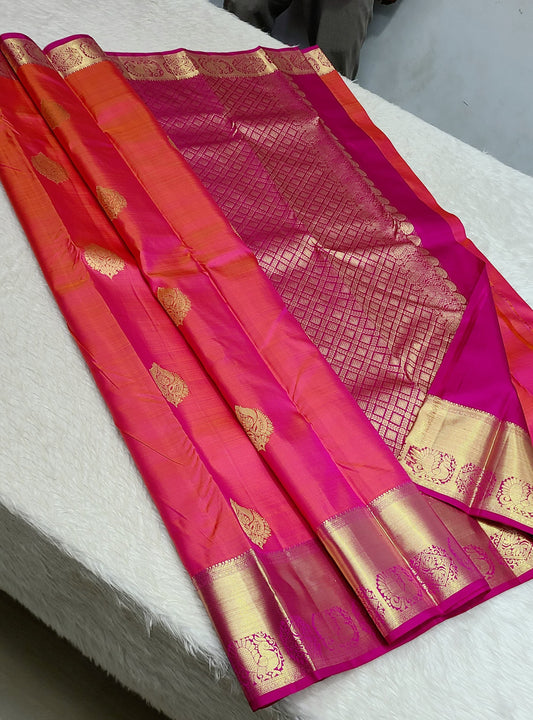 Ellai | 1G Gold Kanjeevaram Saree