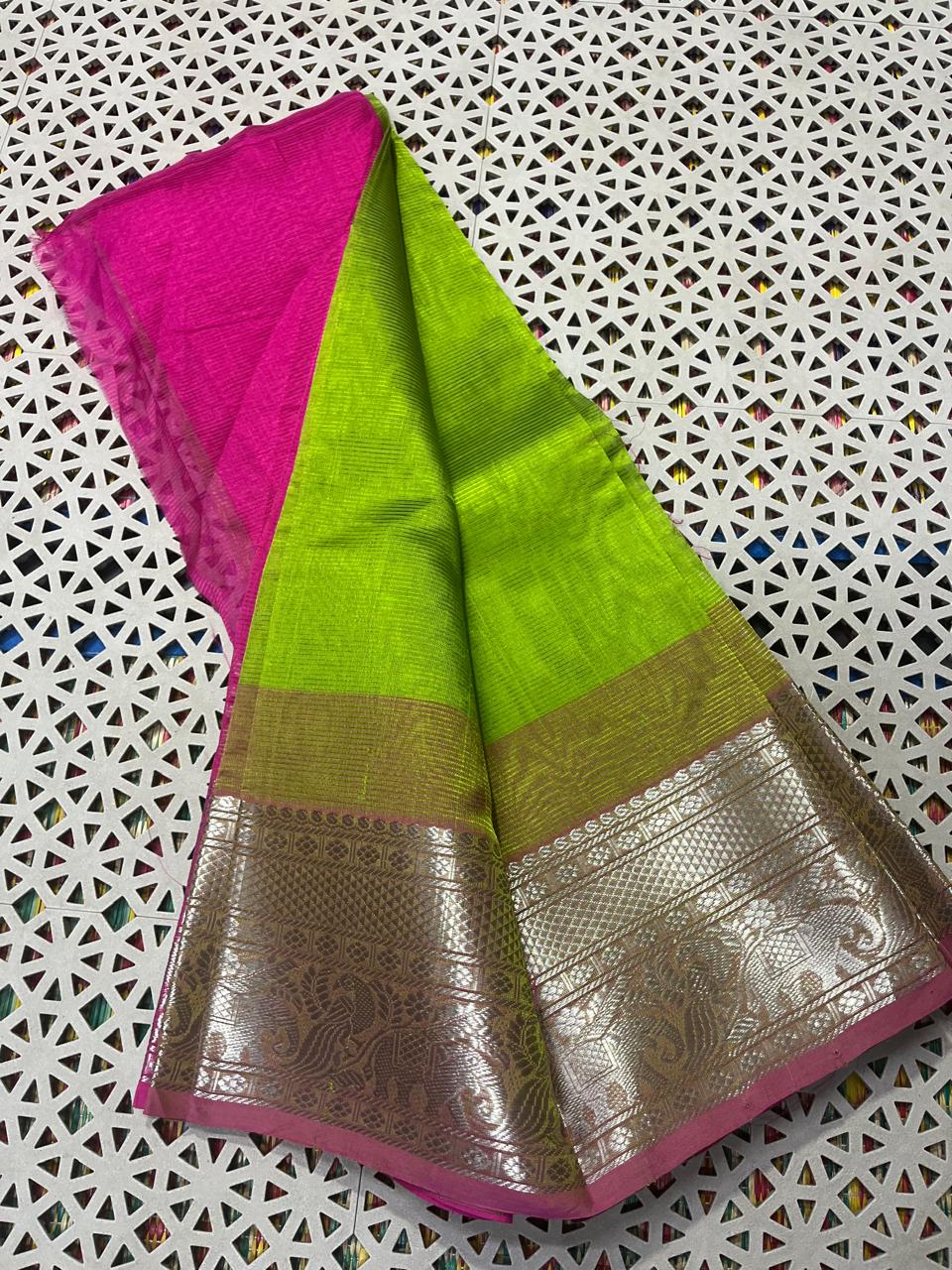 Anisa-mangalagiri-handloom-pattu-saree  | Mangalagiri Handloom Pattu Saree