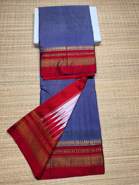 Ilzaria | Blended Silk Ilkal Saree