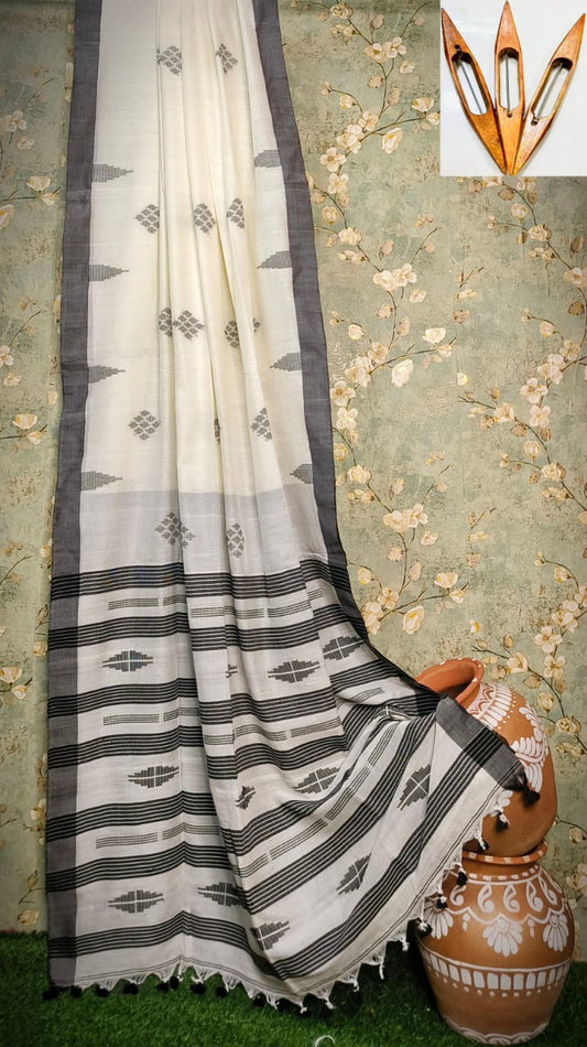 Nitya-cotton-jamdani | Cotton Jamdani Saree