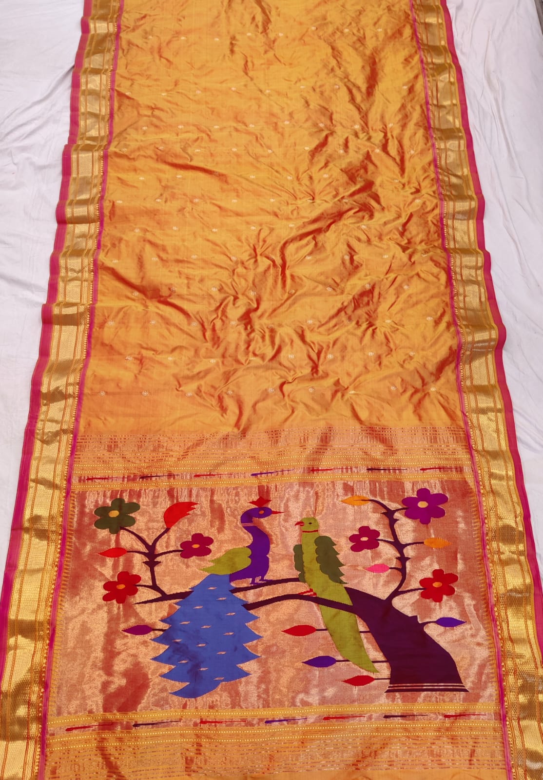 Pavinika | Yeola Paithani Pure Silk Saree