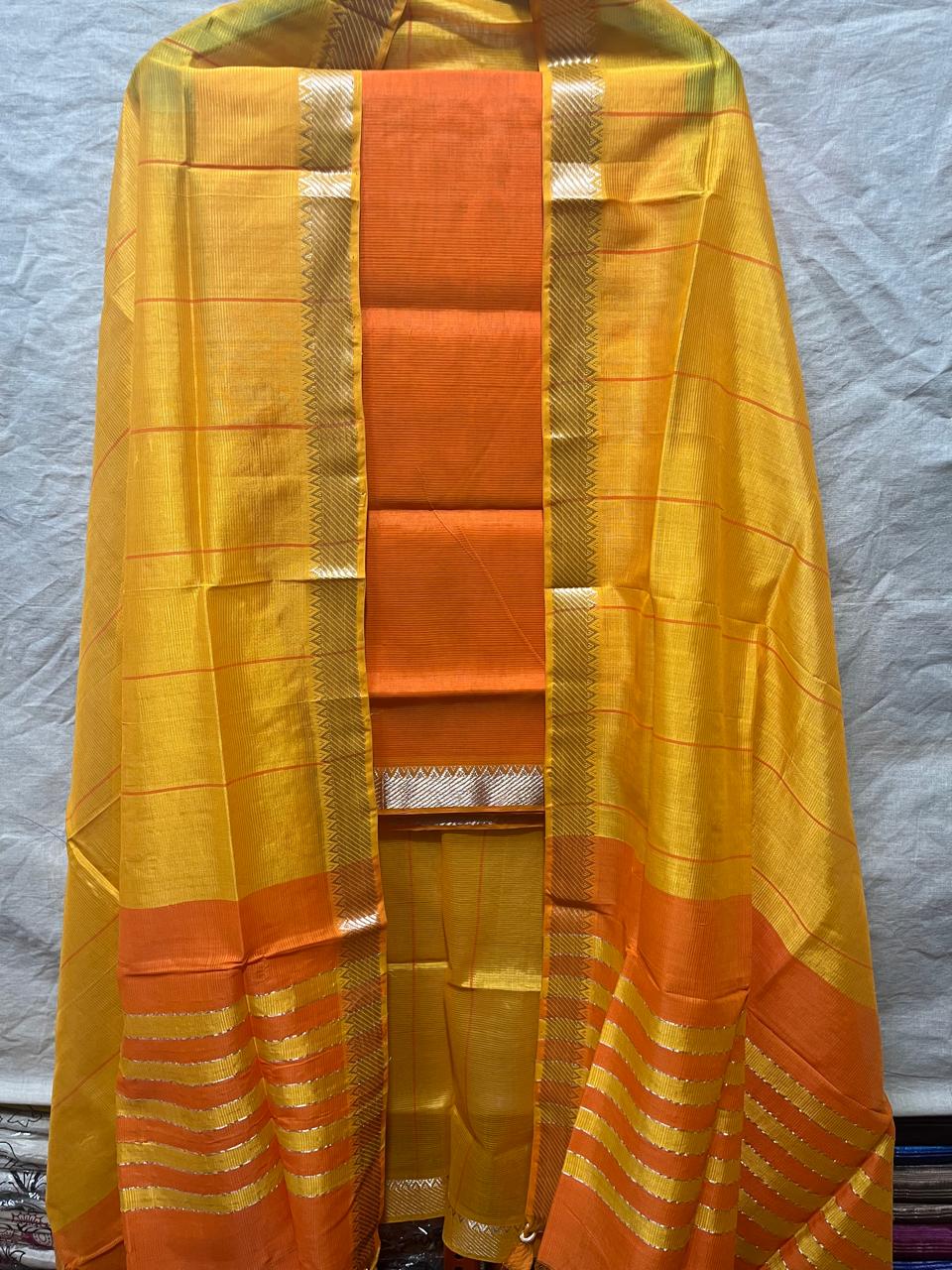 Surya-mangalagiri-pattu-dress-material | Mangalagiri-Pattu-Dress-Material