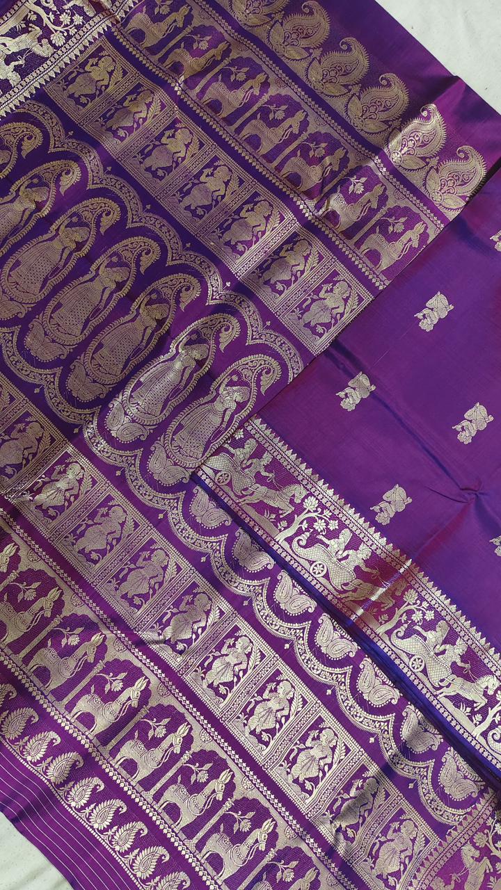 Balurupa | Meenakari baluchari saree