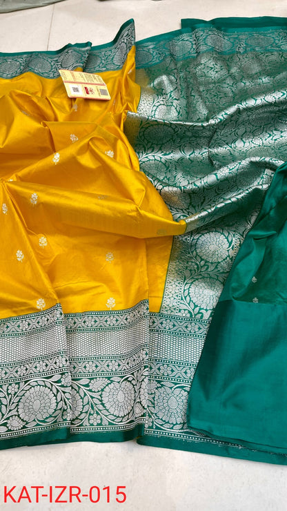 Bysanthi | Katan Silk Banarasee Saree