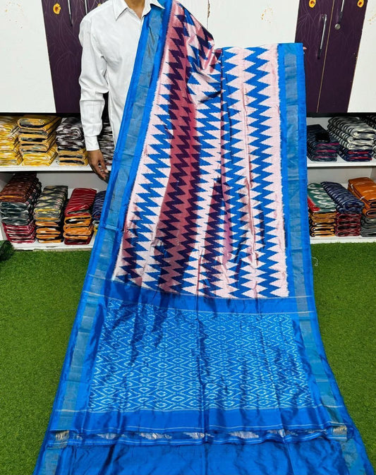 Giselli | Pure silk ikat saree