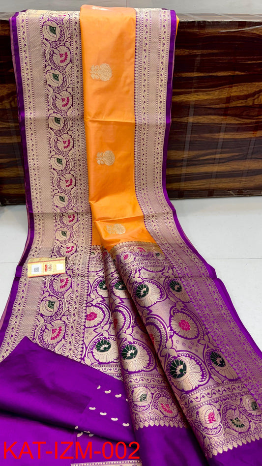 Aaradhyavika | Banarasi Katan Silk Saree