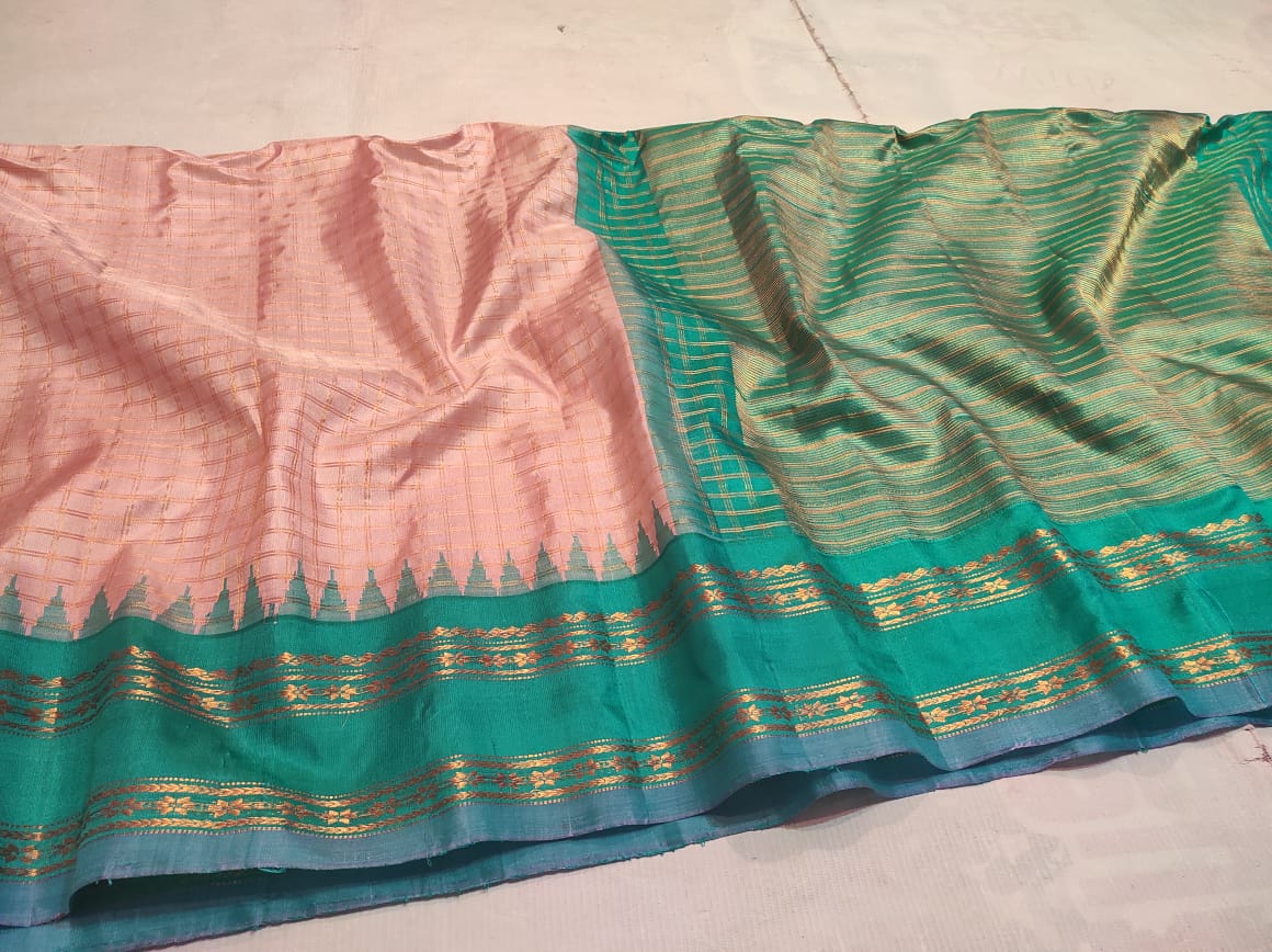 Manasa-Gadwal| Gadwal Sarees in pure Silk