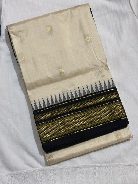 Ilavenil| Pure Silk Ilkal Saree