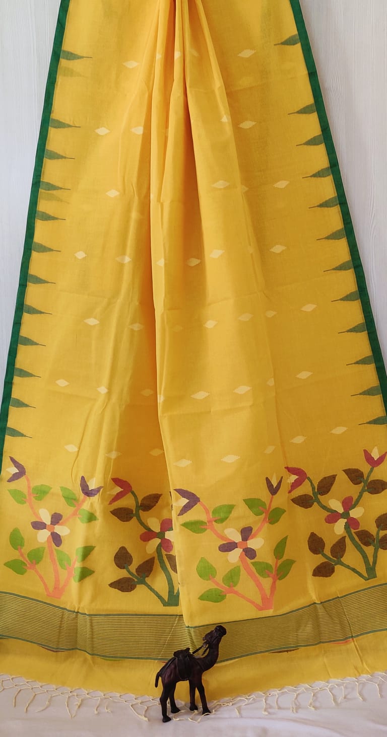 Jharini | Cotton Jamdani Saree