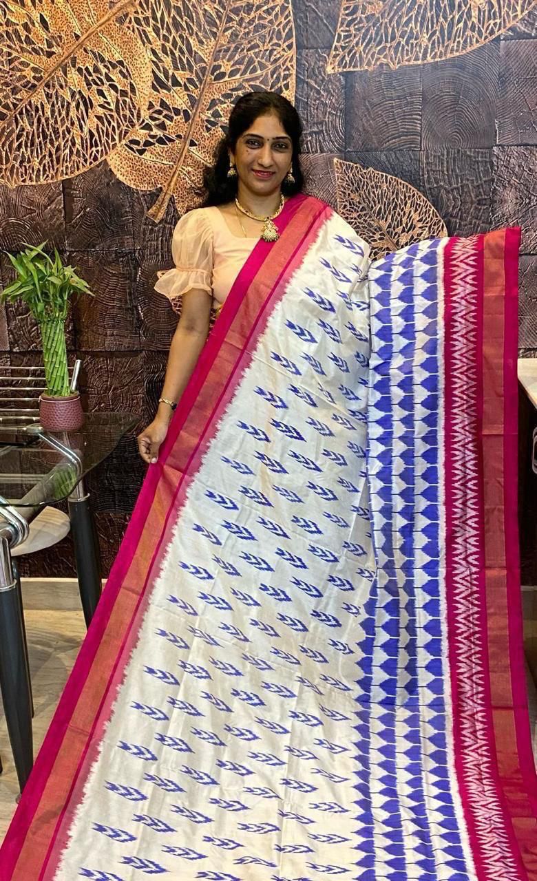 Helen | Pure silk ikat saree