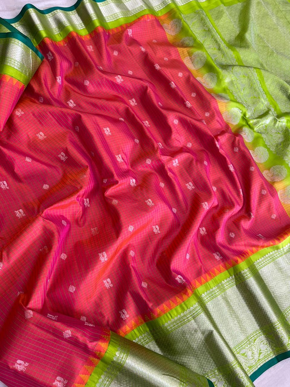 Chaya | Gadwal Sarees in pure Silk