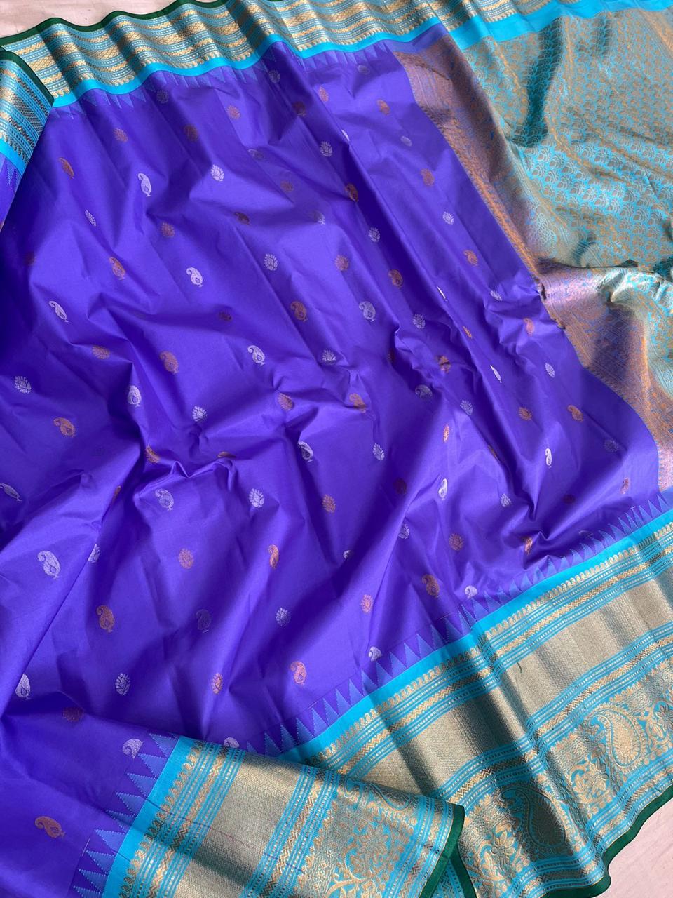 Debashree | Gadwal Sarees in pure Silk