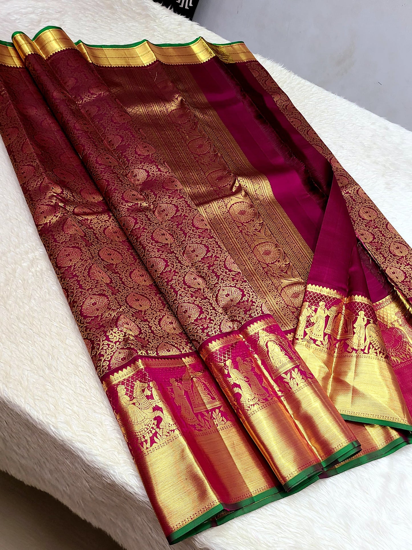 Chandi | 1G Gold Kanjeevaram Saree
