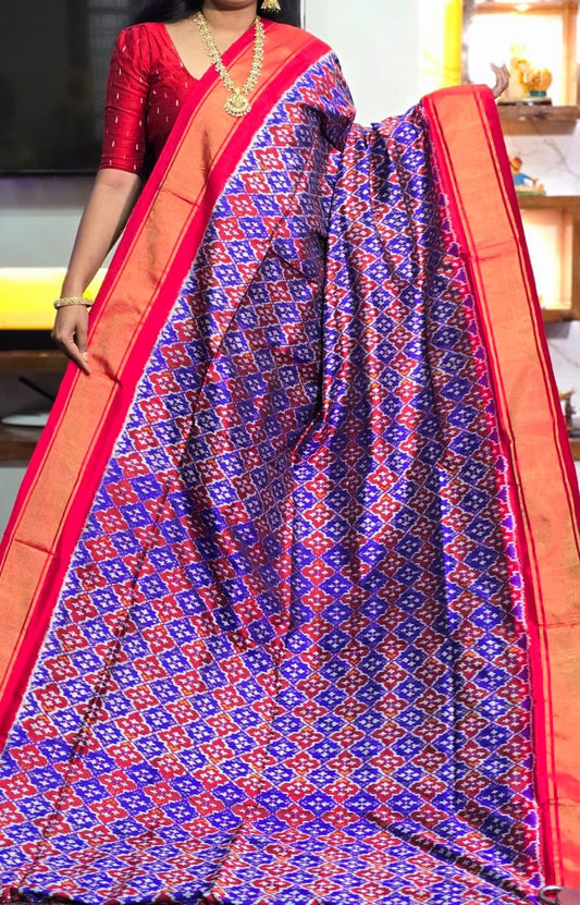 Tuhinita | Pochampally Ikat silk saree