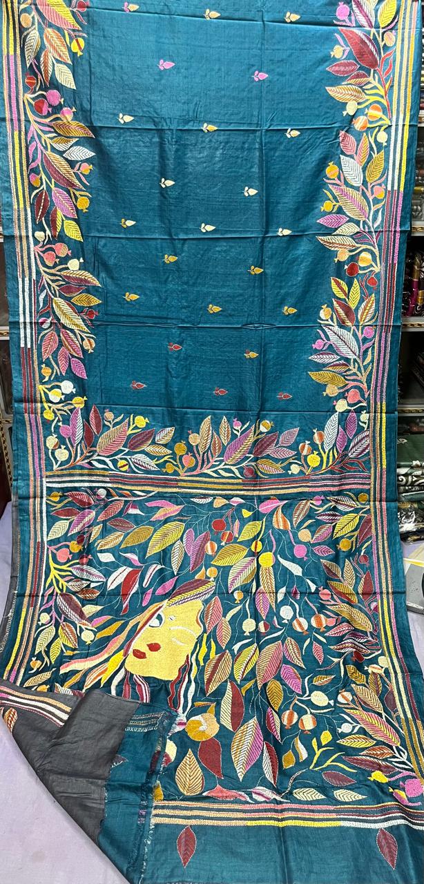 Available tashar katha stich saree
With bp
With silk mark