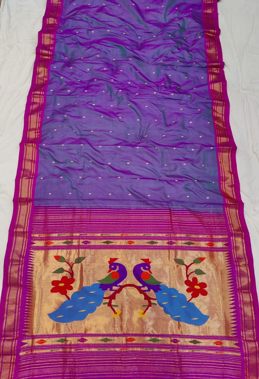 Piyora | Yeola Paithani Pure Silk Saree