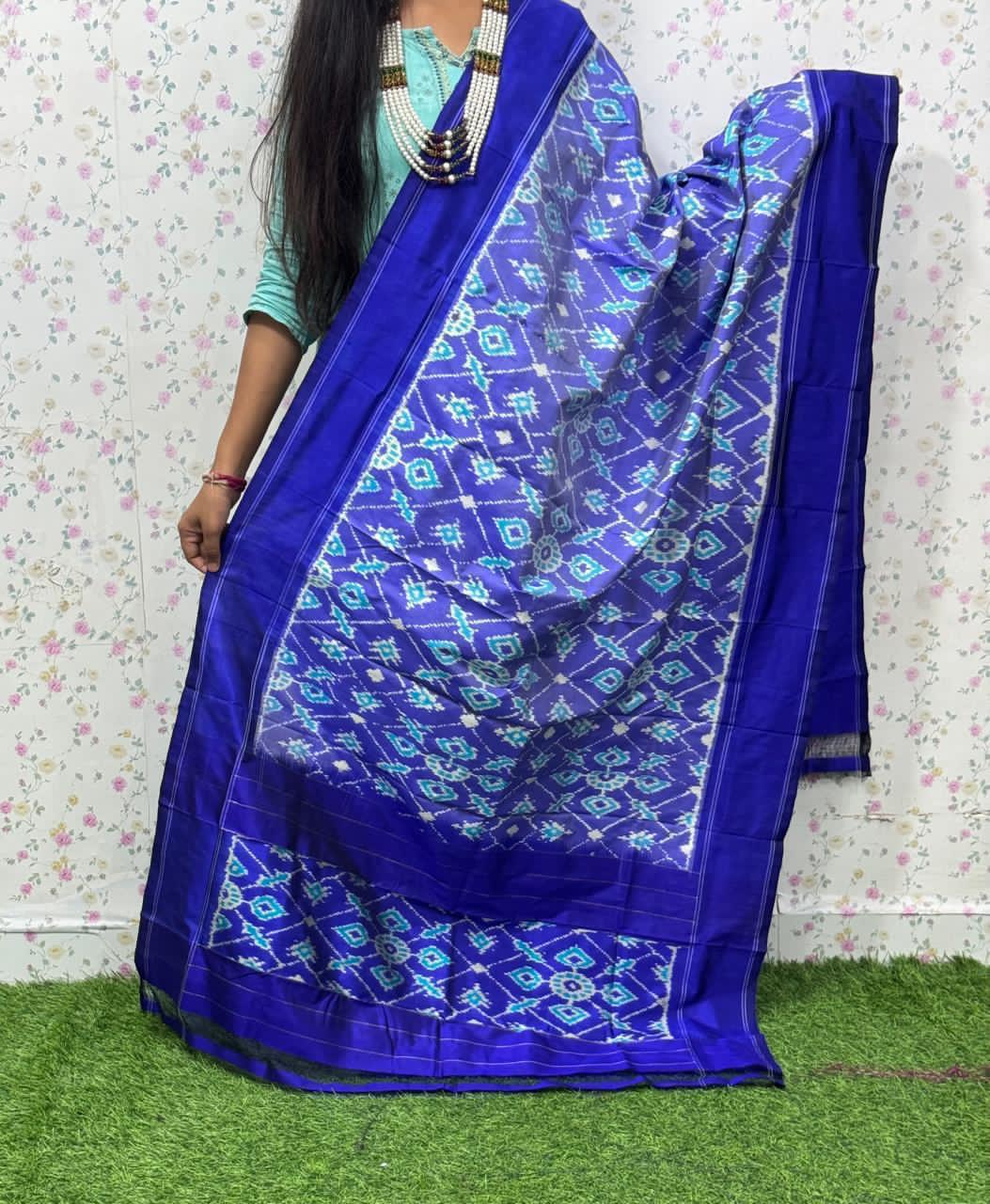 Ire | Ikat Pure Silk Dupatta
