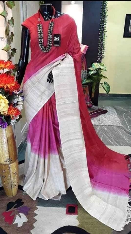 Chiyosha | Tussar Ghicha Dyed Saree