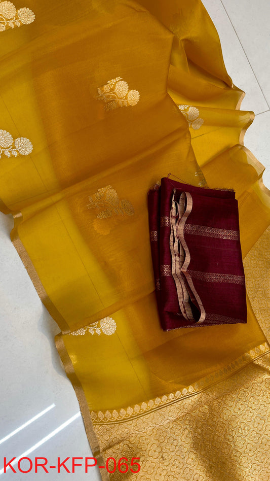 Bhanavi | PURE KORA SILK SAREES