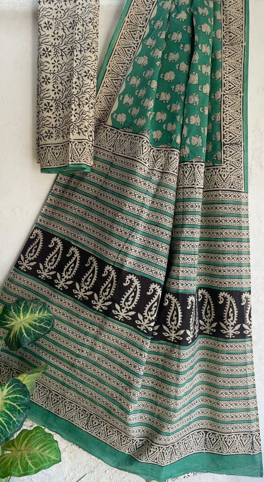 Madhushree | Mul Cotton Blockprint Saree