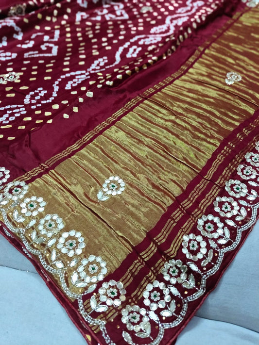 Aaraya | Modal Gajji Silk Saree