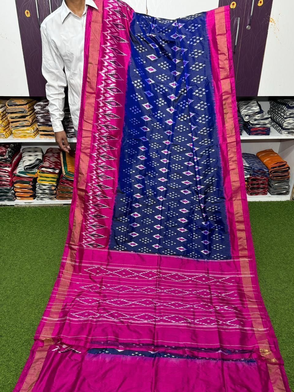 Gopika | Pure silk ikat saree