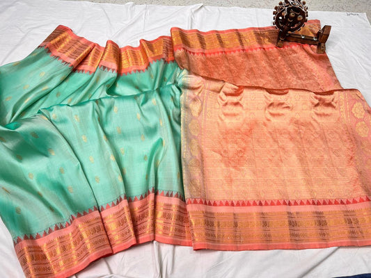 Hamuna | Gadwal Sarees in pure Silk