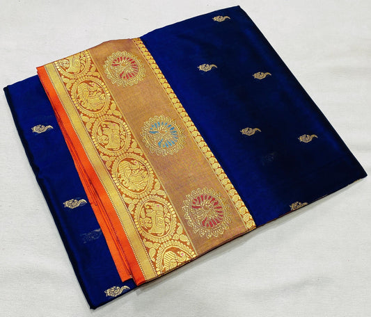 Chanandaki-Peshwai | Peshwai dagina silk sarees