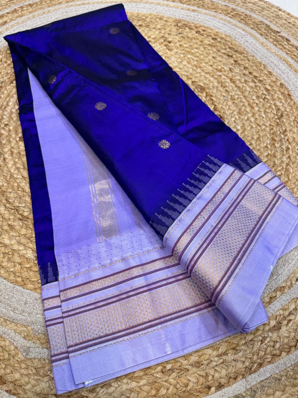 *All New Colours* 

*Exclusive silk ilkal saree*
*Pure silk korvai temple border* with *body butta* design superior quality ilkal saree & contrast blouse 
6.10mtrs length 
Full body pure silk 
Border, pallu & blouse semi silk
