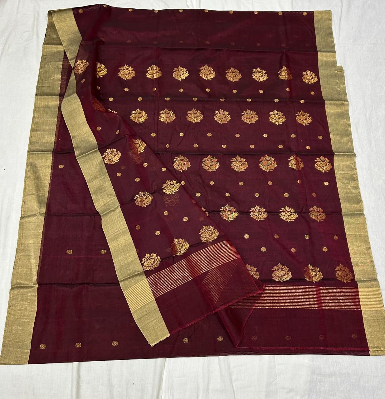Chandrasri | Cotton Silk Chanderi Saree