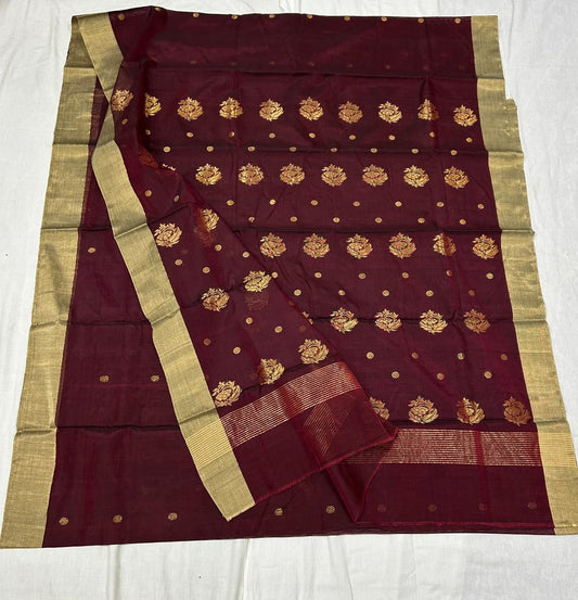Chandrasri | Cotton Silk Chanderi Saree