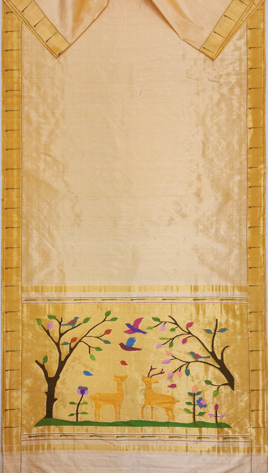 Sinalya | Single Muniya Paithani Silk Saree