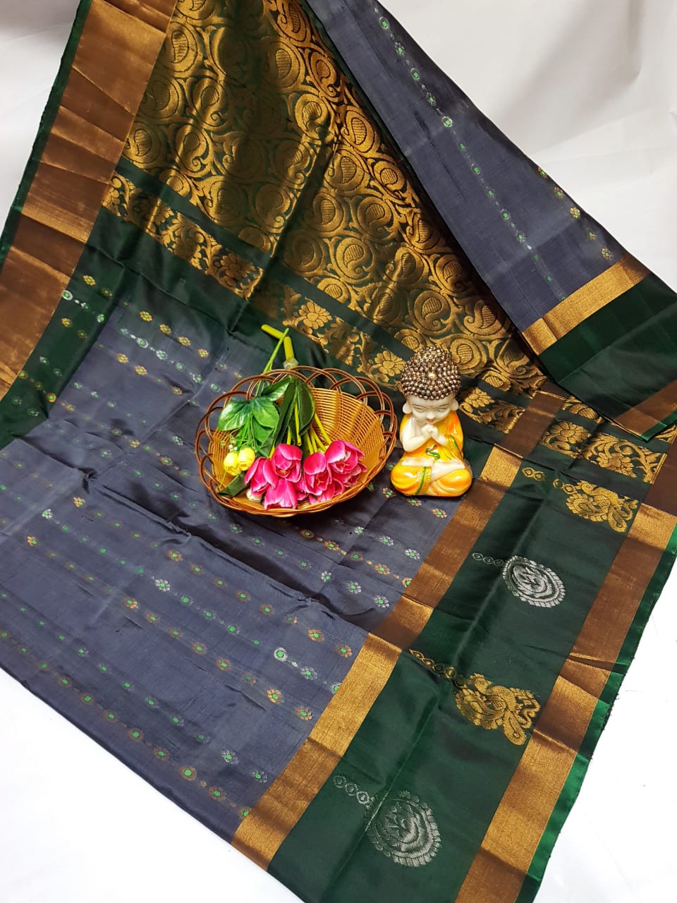 Utpeksha | Uppada-Pattu-anchu-Saree