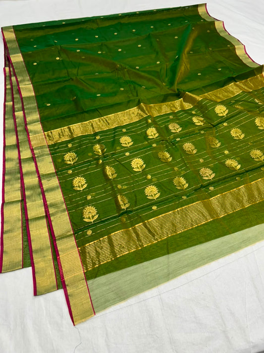 Chanderi cotton silk 