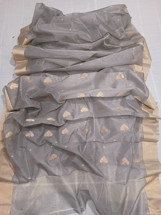 Jhataleka-cotton-silk-chanderi | Chanderi In Cotton Silk