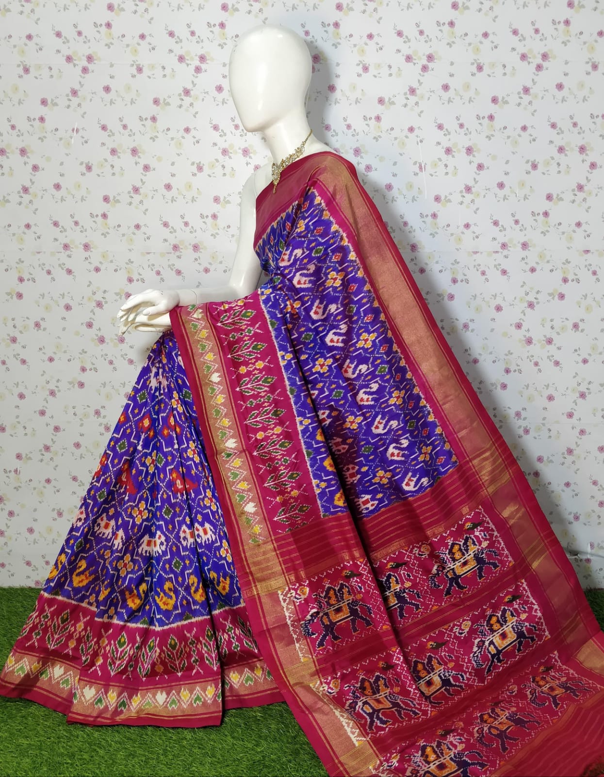 Akhila-pochampally-ikat |Pochampally-silk-ikat