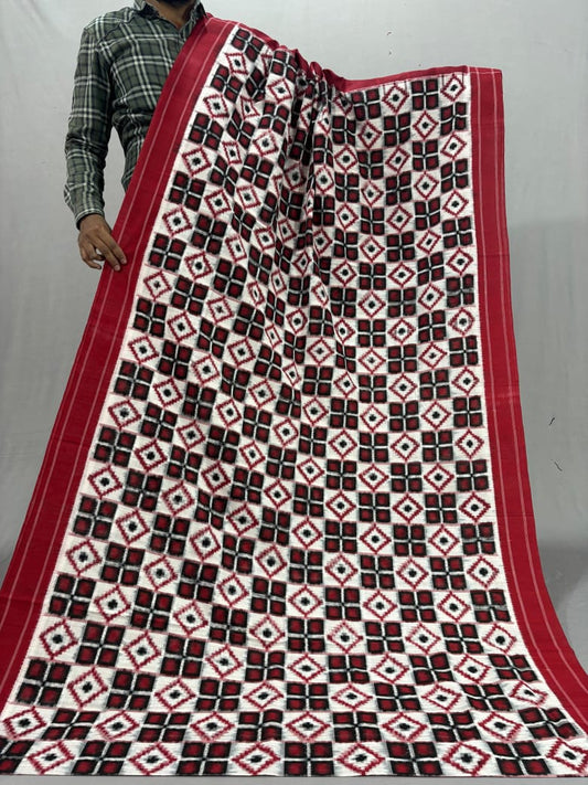 Tarakini | Cotton Telia Rumal Saree