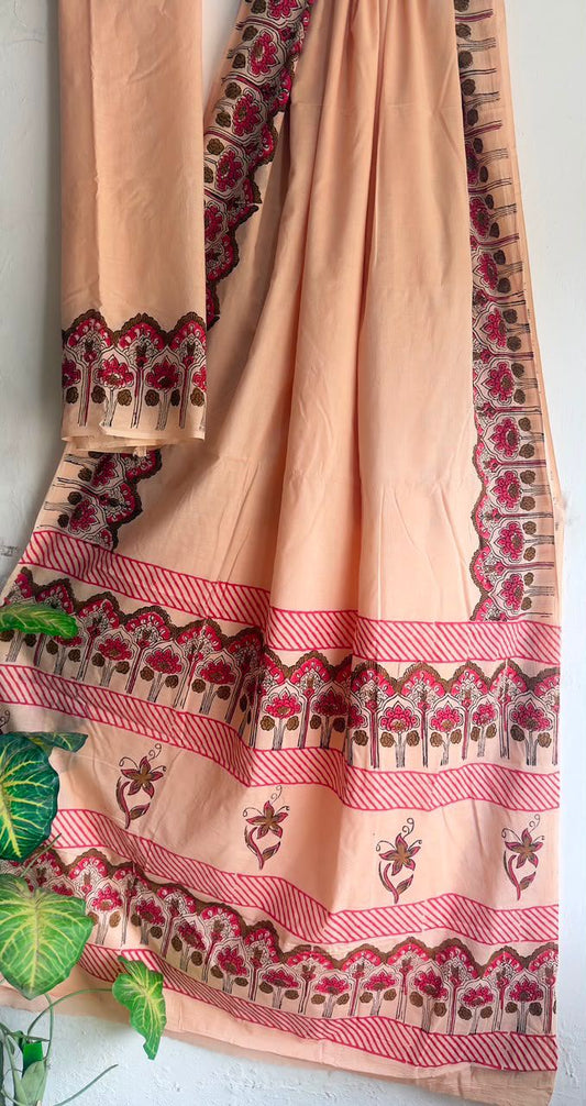 block prints on mul cotton