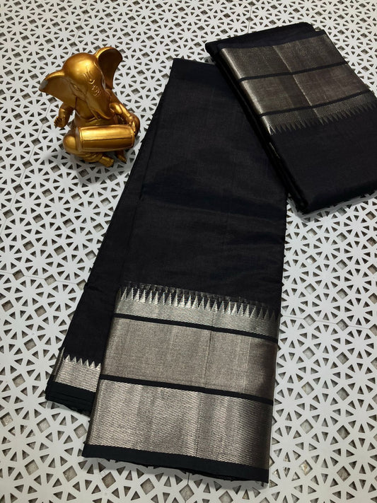 *Material*:Mangalagiri pure pattu by cotton

*Model*:250k jari border plain pure pattu sarees

Running pallu and blouse