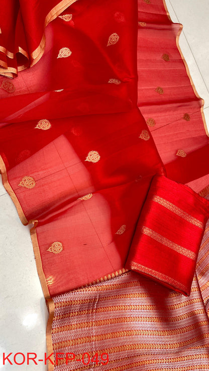 Bahula | PURE KORA SILK SAREES