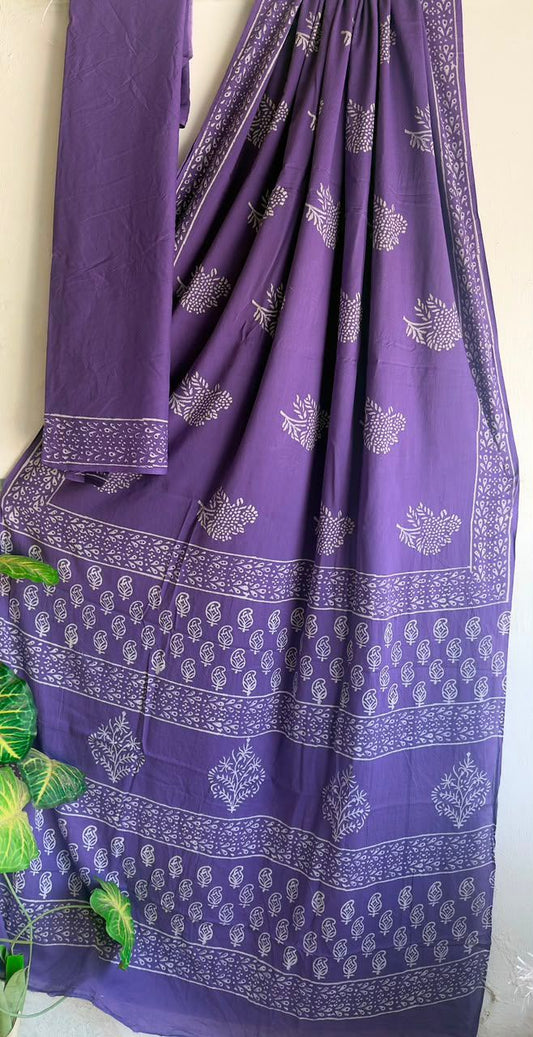block prints on mul cotton