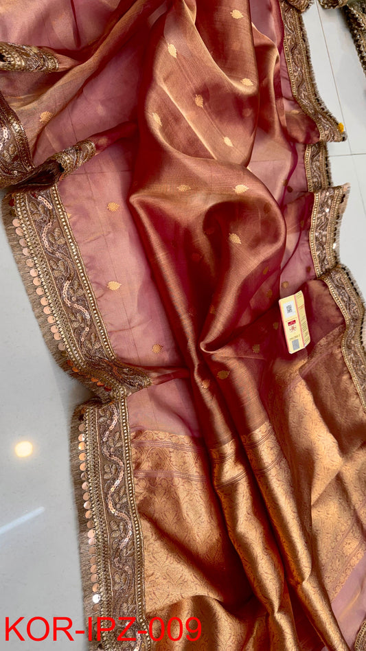 Aarohia | Banarasi Tissue Silk Saree